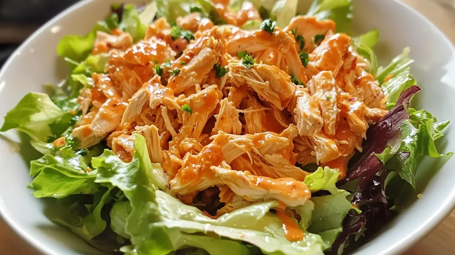 Buffalo Chicken Salad Recipe Ready