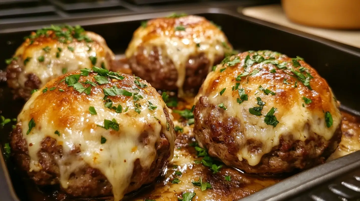 Garlic Parmesan Cheeseburger Bombs How To Make Stunning Snacks