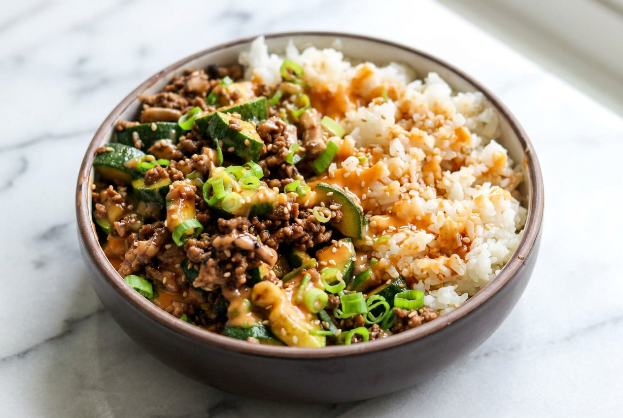 Irresistible High Protein Teriyaki Beef Bowls